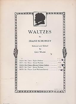 Paperback Waltzes, Set Three [3]: Eleven Valses Nobles (J. Fischer 5272) Book