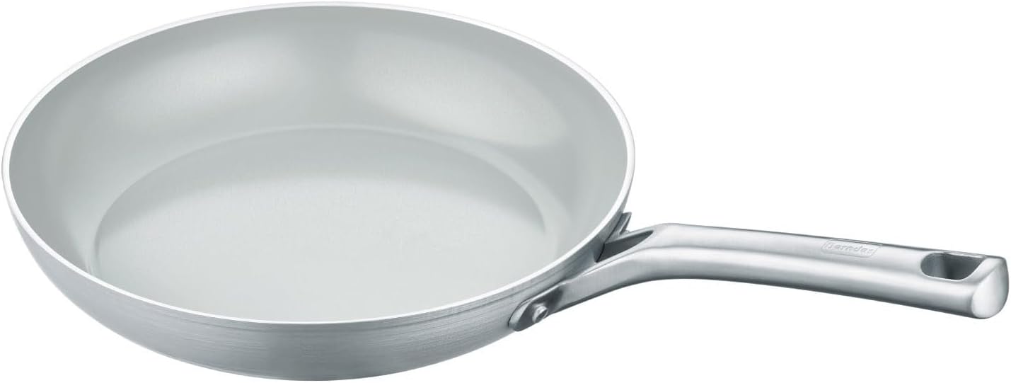 Frying pan 20, 24, 28 or 30 cm, aluminum, recycled, gray - b.free