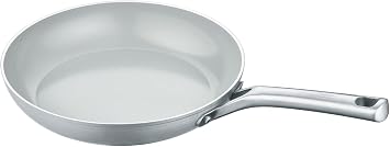 Frying pan 20, 24, 28 or 30 cm, aluminum, recycled, gray - b.free