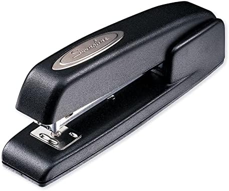 Swingline Stapler, 747 Desktop Stapler, 30 Sheet Capacity, Durable Metal Stapler for Desk, Antimicrobial, Black (74741)