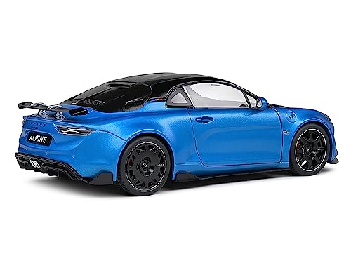 Modelo de Auto 1:18 Alpine A110 Radicale Azul Metálico miniatura 6
