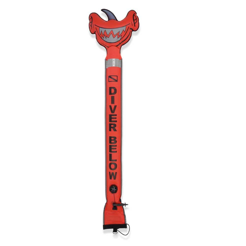 Boya de descompresión martillo Best Divers naranja para buceo 4