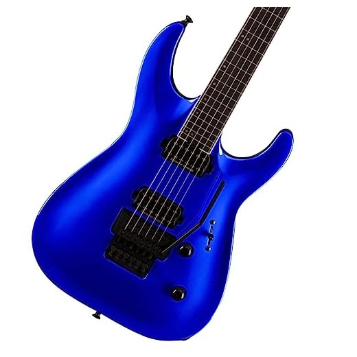Jackson Pro Plus Series Dinky DKA EB Indigo Blue elektrische gitaar met gigbag (291-4105-527)
