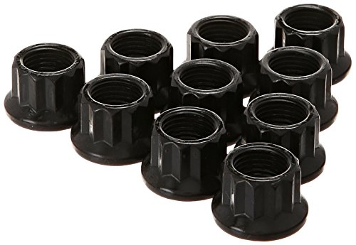 Image of ARP 300-8335 9 /16 inch-18 12-Point Nut - 10 Piece, Black