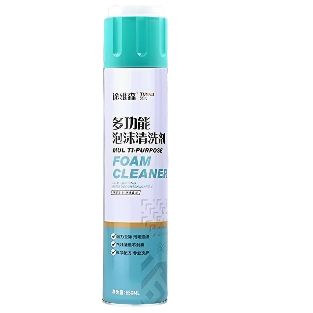 Multipurpose Foam Cleaner Spray, Car Seat/Exterior & Interior, Shoes, Sofa Cleaning Spray (650ml) - Pack of 1-image-8