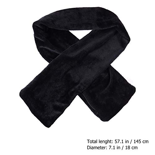 EXCEART Usb Aquecimento Lenço de Inverno Xale de Calor de Pescoço Elétrico Envoltório de Clima Frio