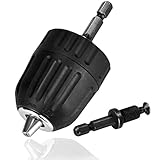 Es passen Bohrer von 0.8-10 mm hinein, geeignet für die Leistung von 1050 W über das Impact Drill