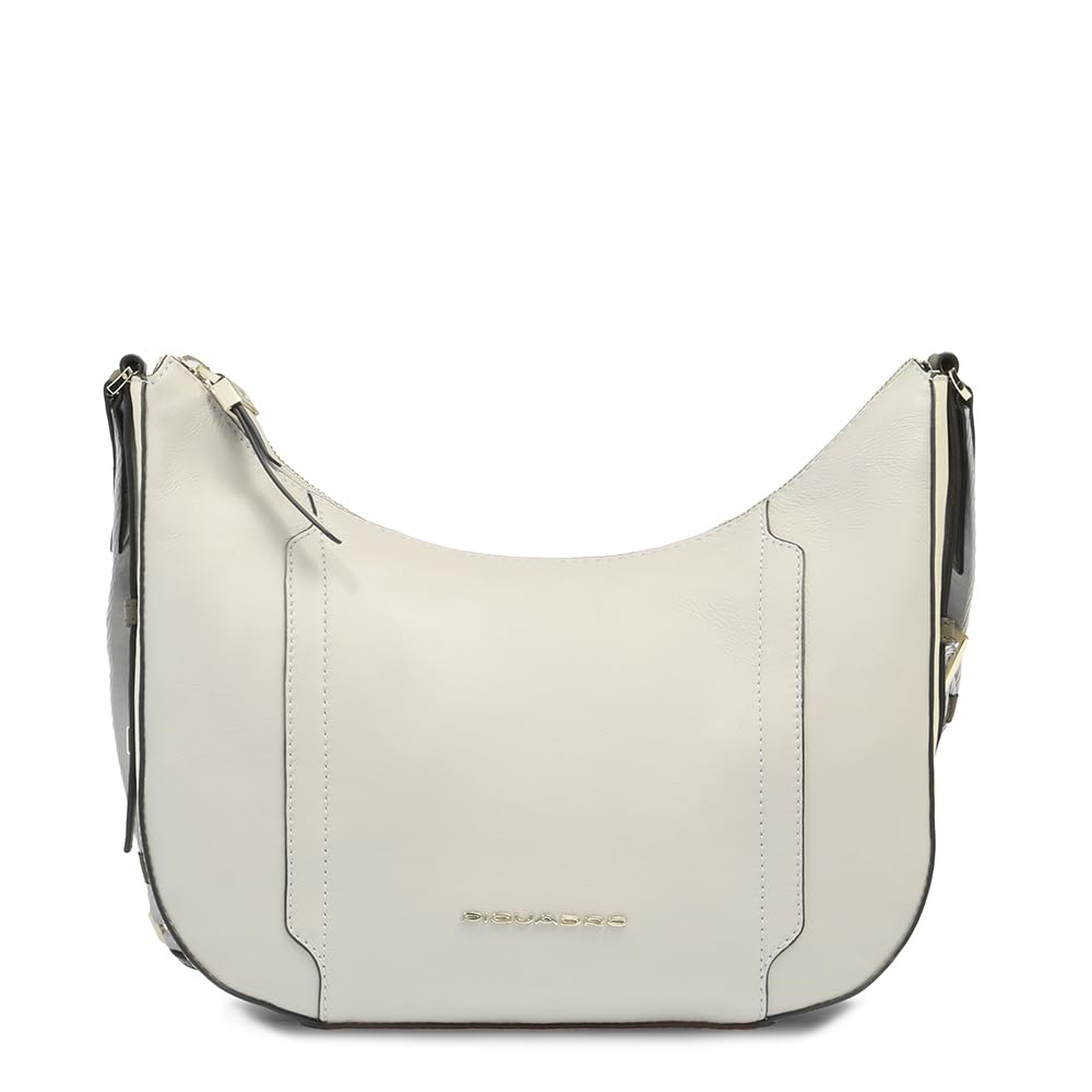 Piquadro Women's White Circle Shoulder Bag