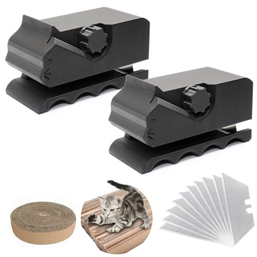 2 Pcs Cardboard Cutter for Cat Scratchers,Hand Cardboard Cutter w...