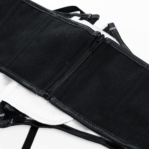 Image of Scarlet Darkness Corset Belt for Women Floral Lace Up Boned Underbust Corset Waist Belts