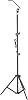 Telescopic LED Camping Lights | LED Work Lights with Stand,High-Brightness Fishing Tripod Lamp for Canopy Tent Workshop Garage Indoor Outdoor Beach