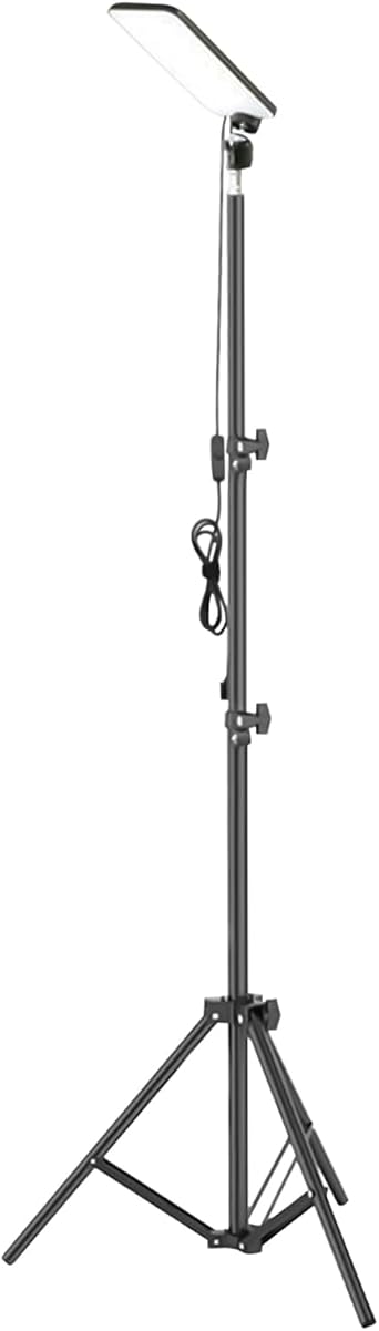 Telescopic LED Camping Lights | LED Work Lights with Stand,High-Brightness Fishing Tripod Lamp for Canopy Tent Workshop Garage Indoor Outdoor Beach
