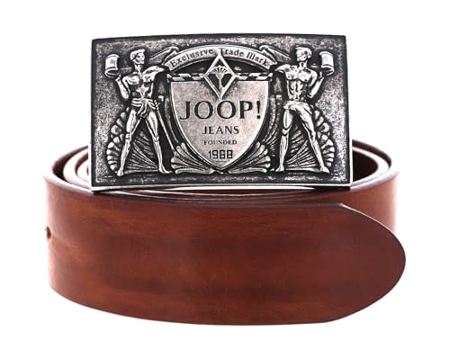 Ceinture jeans Joop! en cuir de 4,0 cm pour en finir avec les pantalons qui glissent
