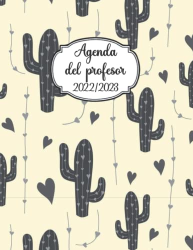 Agenda del profesor 2022 2023 a4: Organizador profesor 2022 2023 personalizada , regalo para maestra profesora infantil primaria , 180 páginas