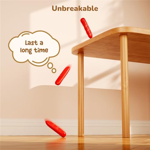 image for JoyCat 30 Pack Jumbo Crayons Bulk for Toddlers, 6 Vibrant Colors Easy-