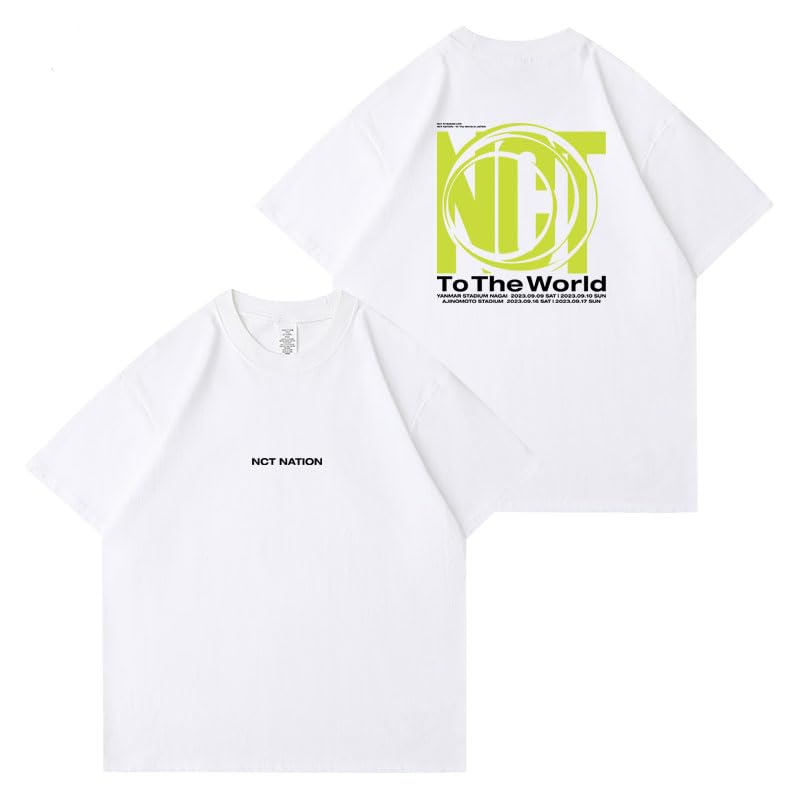 Amazon.co.jp: NCT グッズ エヌシーティー Tシャツ NCT NATION 応援服