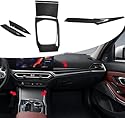 LHyyY Console Panel Dekorabdeckung Für BMW New 2 Series G42 2023 220d 220i 230i M240i,Auto Innen Getriebe Panel Trim Aufkleber Auto Zubehör Auto Innenraum