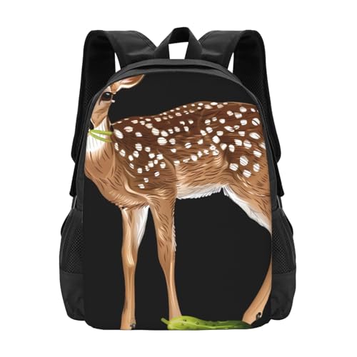Zhbvncp Dill Doe Nature Deer Redneck Pickle Packable Backpack 20l Lightweight, Foldable Travel Daypack - Hiking & Shopping Backpack For Men Women