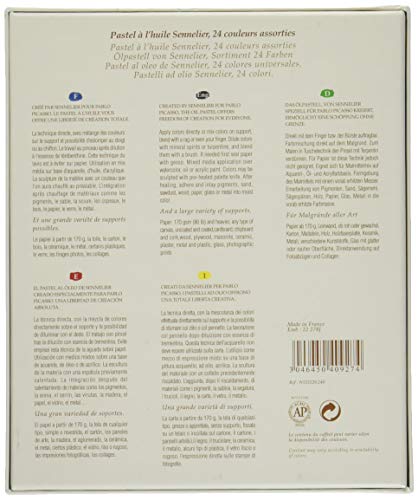 Sennelier Conjunto de pastel, multicolorido, 24 unidades