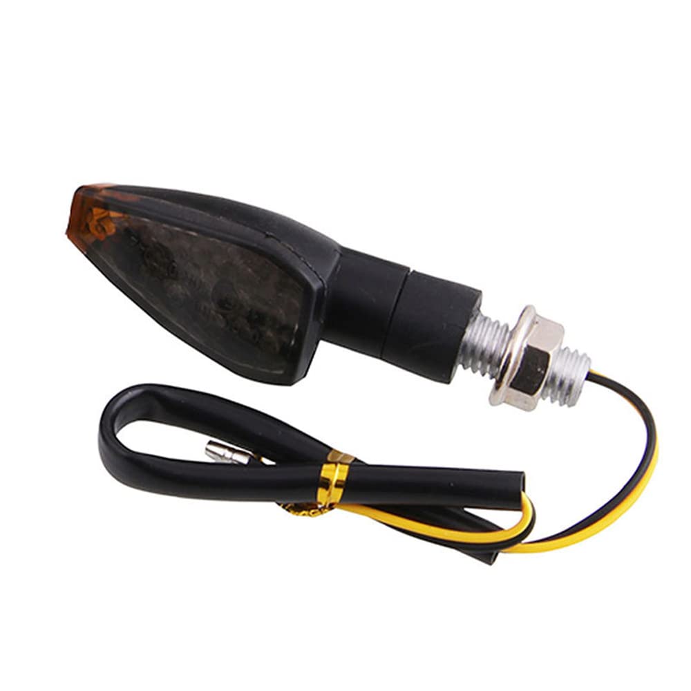 OSKOE Moto Frein Feu Arrière 4 Pièces/Ensemble Universel Moto Clignotants Accessoires Clignotants Lumière Course Lumière