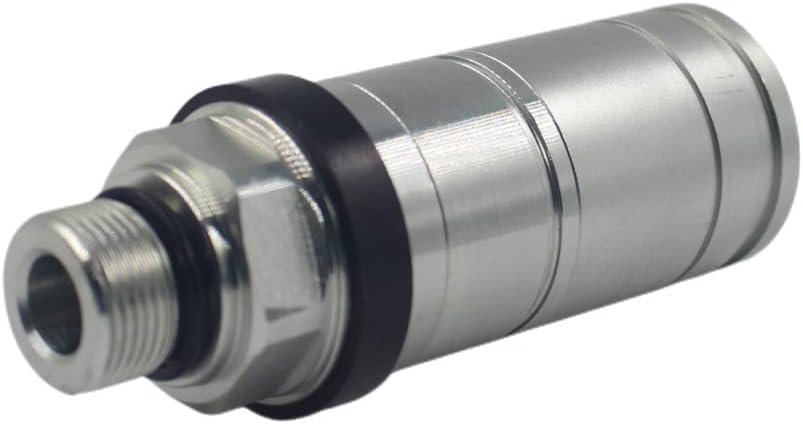 Pull Push Type Breakaway Hydraulic Female Quick Coupler/Coupling, Hydraulic Quick Disconnect with Dust Cap Replacement for JD AL166181 AL200979 for JD 6410 6400 6420 7430
