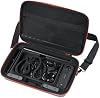 Estuche de transporte UTEBIT para accesorios Insta360 X5, negro | Bolso de viaje impermeable con correa para hombro para cámara de acción Insta360 X5 X4 Air con palo selfie trípode 2 en 1 de 1.5M/5ft 2