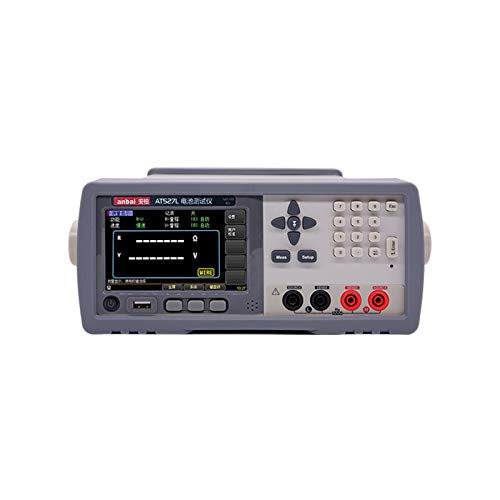 AT527L Battery Tester Battery Internal Resistance Meter Voltage Measuring Range 0.00001V~60.000VDC