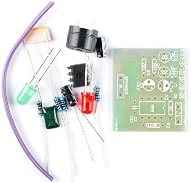 2PCS NE555 Multi-Resonant Oscillator Kit Electronic Production Suite Control Board Module Oscillator DIY Kit