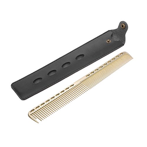Preisvergleich Produktbild Anself Edelstahl Haarkamm Frisierkamm Haare Schneiden Metall Kamm
