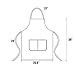 DUSKCOVE 12 Pack Plain Bib Aprons with 2 Pockets - Black Unisex Commercial Apron Bulk for Kitchen Cooking Restaurant BBQ Painting Crafting