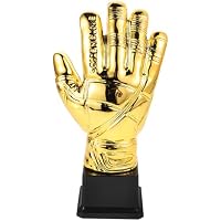 UPKOCH Trofeo Portero Oro Único Forma de Fútbol Trofeo Deportivo