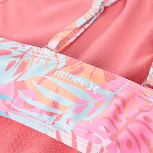 Hurley Girls' 1-Piece Cut Out Swim Suit4