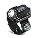 Portable Rechargeable Wrist Light - Waterproof LED Tactical Flashlight - Watch with Compass for Outdoor Running Hiking Camping Birthday Gift