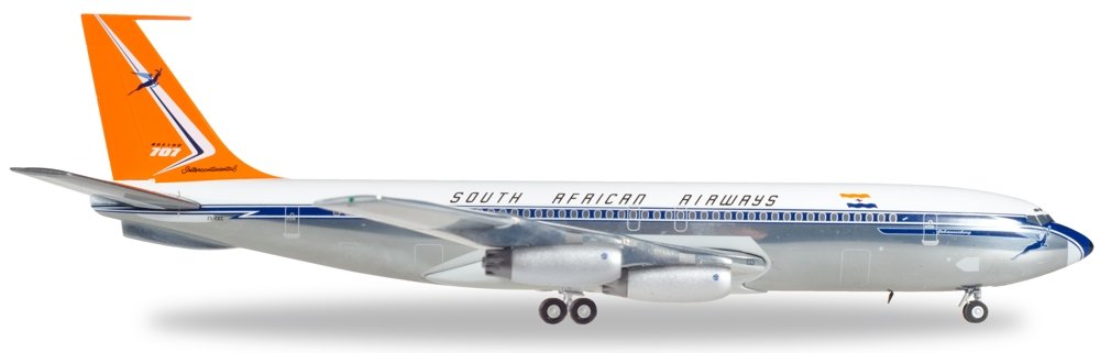 Amazon | herpa wings 1/200 707-320 南アフリカ航空 