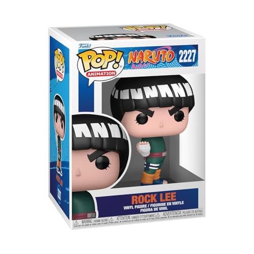 Funko POP! Animation: Naruto Classic - Rock Lee - Figura in vinile da collezione - Idea regalo - Prodotto ufficiale - Giocattoli per bambini e adulti - Modello di figura per collezionisti