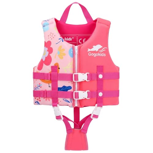 Gogokids Gilet Bain pour Enfants Floating Jacket - Gilets de Flottaison de Bain pour Enfants Assist Maillots de Bain Formation de Natation Bouyancy Swimsuit...