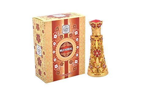 Image of NASEEM Mufaddal Unisex Eau de Parfum Oil 20ml - Subtle Tone Scent for Men & Women - Long lasting Fragrance with Invigorating Black Pepper, Floral Rose, Warm Musk, and Rich Amber Notes for Daily Wear