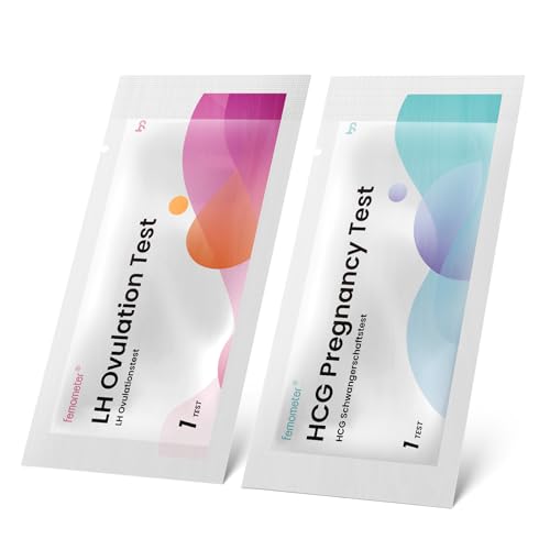 femometer Home LH & HCG Test Kit - Know Your Peak Fertility Days, Help You Get Pregnant - 50 Ovulation Strips & 20 Pregnancy Test Strips, Over 99% Accurate, Easy to Use - Image 7