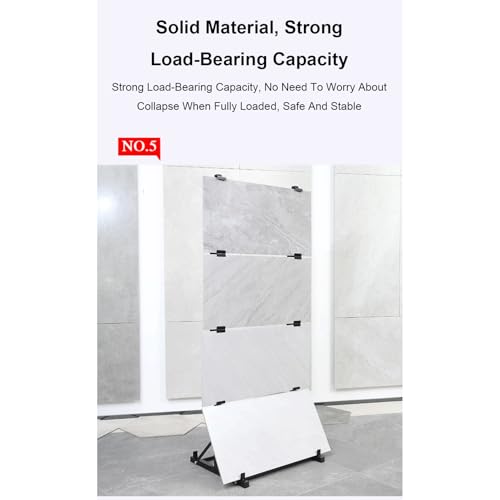 Support de carreaux double face en métal stable pour showroom - 7