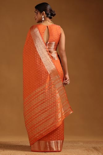 Image of Soch Womens Art Silk Zari Woven Saree