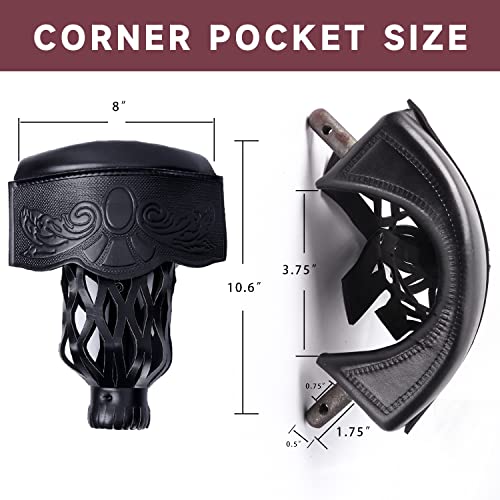 image for GSE Games & Sports Expert GSE Set of 6 Heavy Duty PU Leather Billiard 