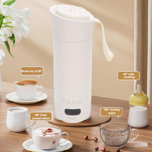 Tetera Eléctrica de Viaje Acero Inoxidable 400ml 110V miniatura 4