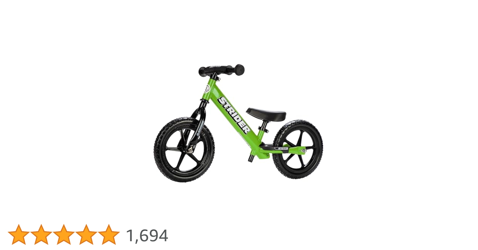 STRIDER SPORTS ストライダー スポーツモデル　グリーン　12インチ STRIDER ストライダー ランニングバイク キッズ 12inch スポーツ