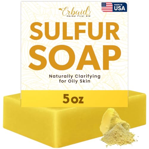 Erbaid Sulfur Soap Bar – Sulfur Face & Body Wash
