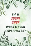 Sushi Chef Notebook