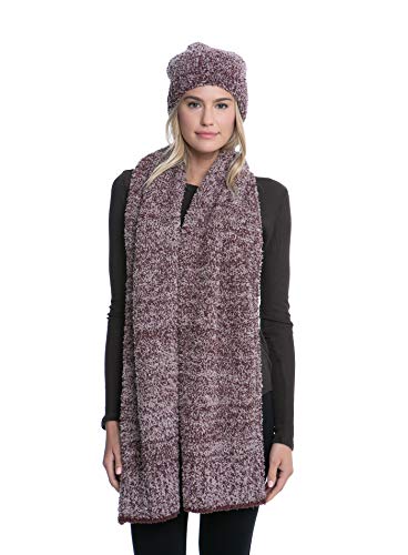 Barefoot Dreams CozyChic Pom Pom Beanie & Scarf Set for Women and Girls