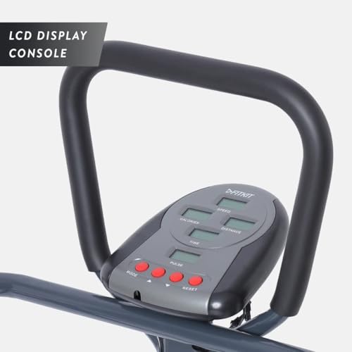Image of Fitkit by Cult FT801 4 in 1 Manual Multifunction Non Electric Treadmill with (Jogger, Stepper, Twister, Pushup Bar), 3 Level Inclination for Home Gym Fitness with 6 Months Warranty