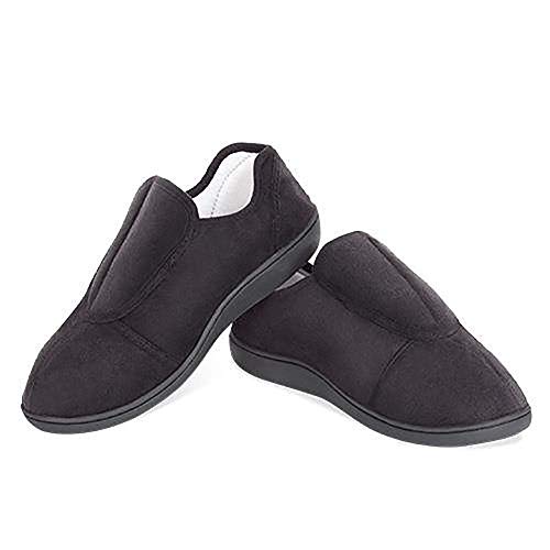 Welzenter Relax Foam, Zapatillas de Estar por casa Unisex Adulto, Negro (Negro 107), 35-37 EU