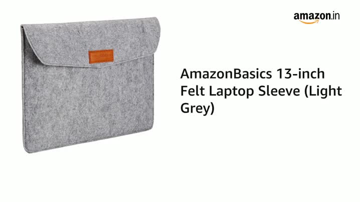 amazonbasics felt laptop sleeve