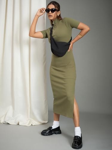 WineRed dress – image 4
